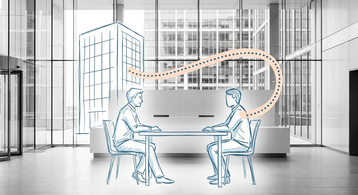 dual agency broker loyalty line running back to landlord building in commercial lease