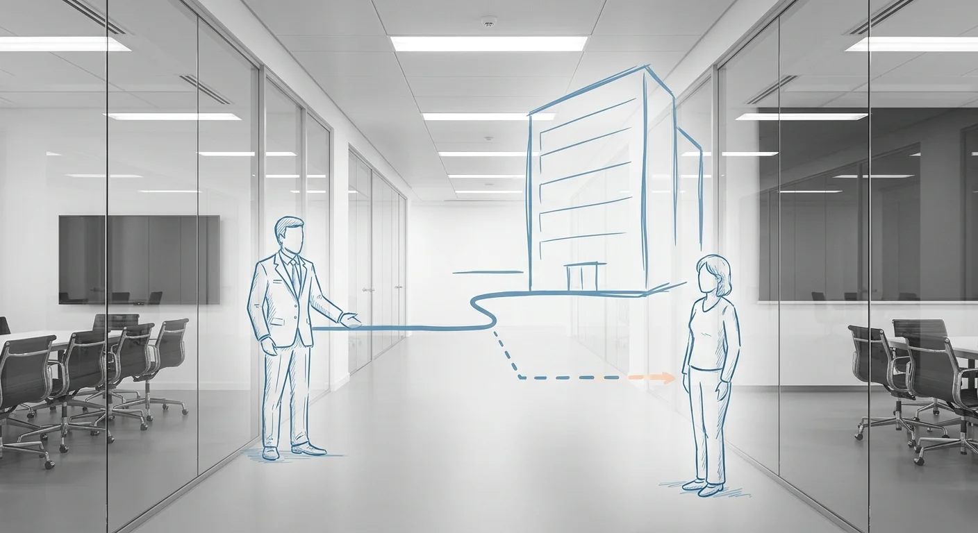 listing broker loyalty line connecting to landlord building not tenant