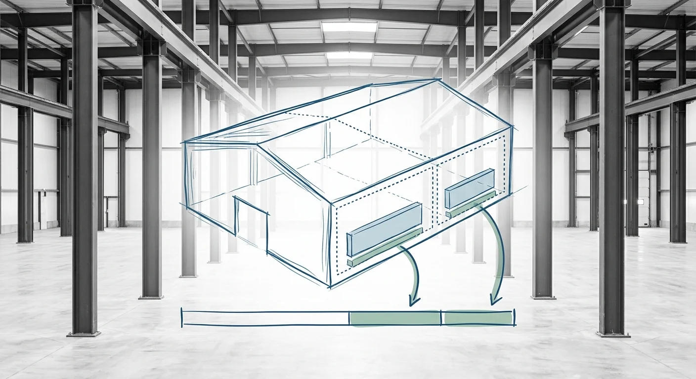 Cost segregation study separating commercial building components by depreciation recovery period