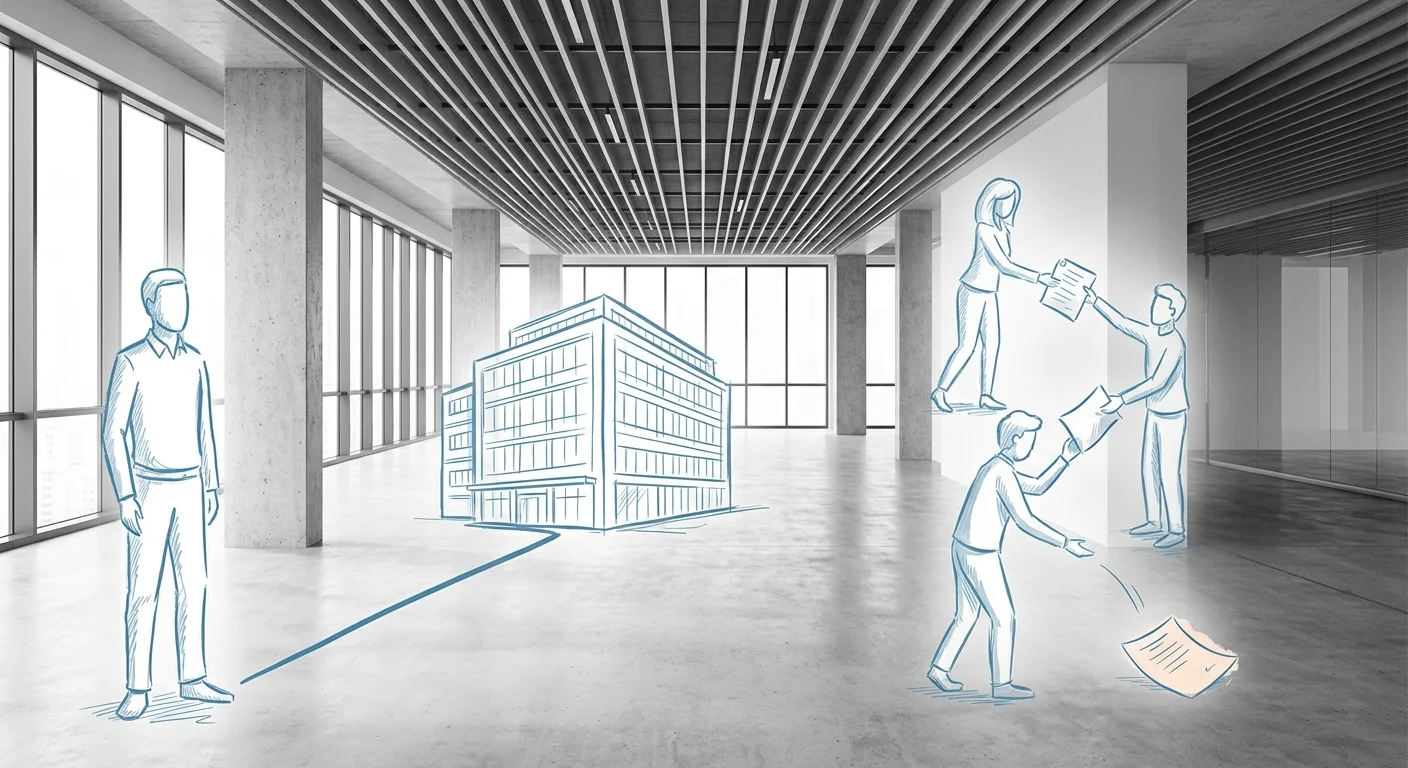Principal-led commercial property search versus a delegated broker handoff chain