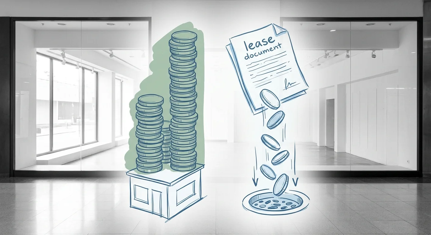Owner equity building versus rent payments disappearing in commercial real estate comparison
