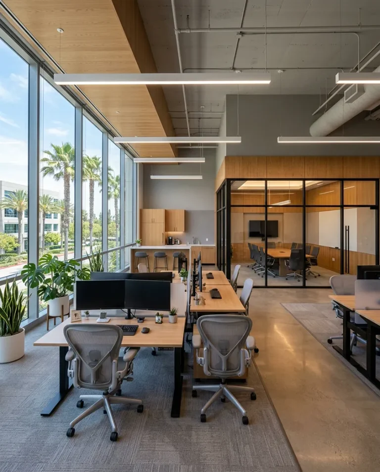 Office suite of the type represented in a Peninsula Commercial Real Estate Group lease negotiation