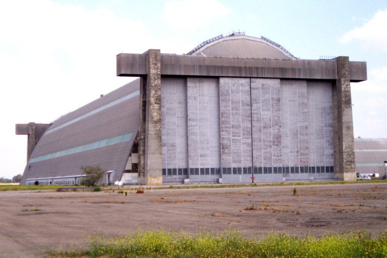 The former Marine Corps Air Station hangar in Tustin, in the Orange County market served by Peninsula CRE Group