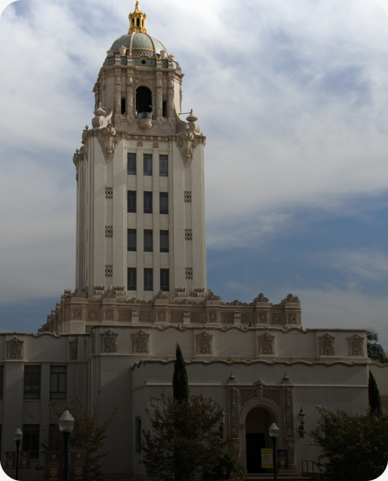 Beverly Hills City Hall, in the Los Angeles County market served by Peninsula CRE Group