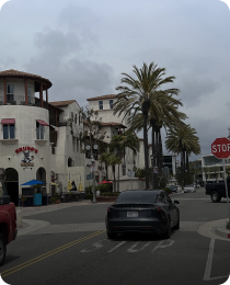 A Main Street corner in Huntington Beach, in the Orange County market served by Peninsula CRE Group