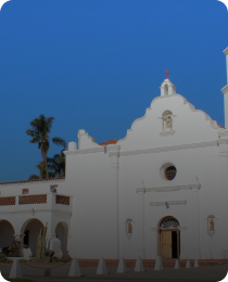 Mission San Luis Rey in Oceanside, in the San Diego County market served by Peninsula CRE Group