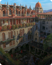 The Mission Inn in downtown Riverside, in the Inland Empire market served by Peninsula CRE Group